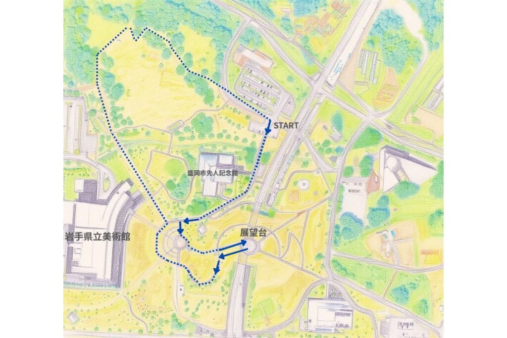 moriokacentralpark-map