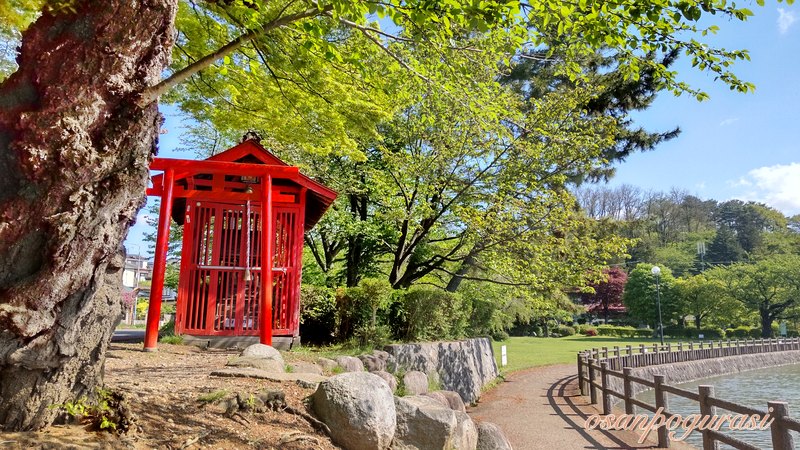 高松の池の大明神様