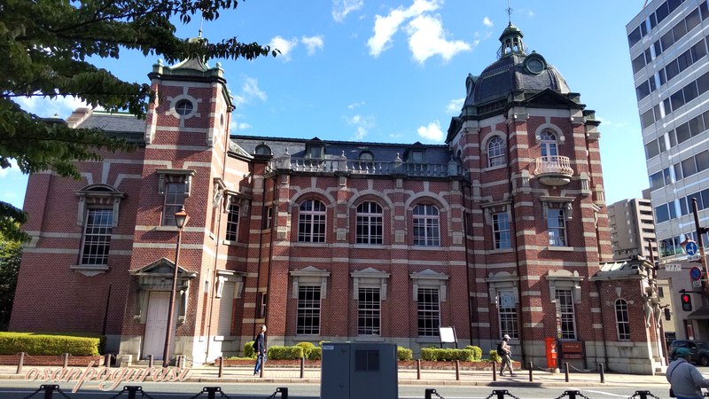 岩手銀行（旧盛岡銀行）旧本店本館の赤レンガの建物