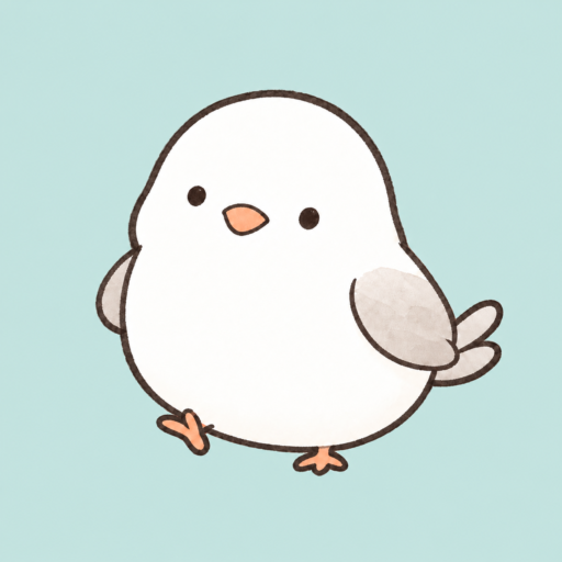 鳥が歩いている姿
